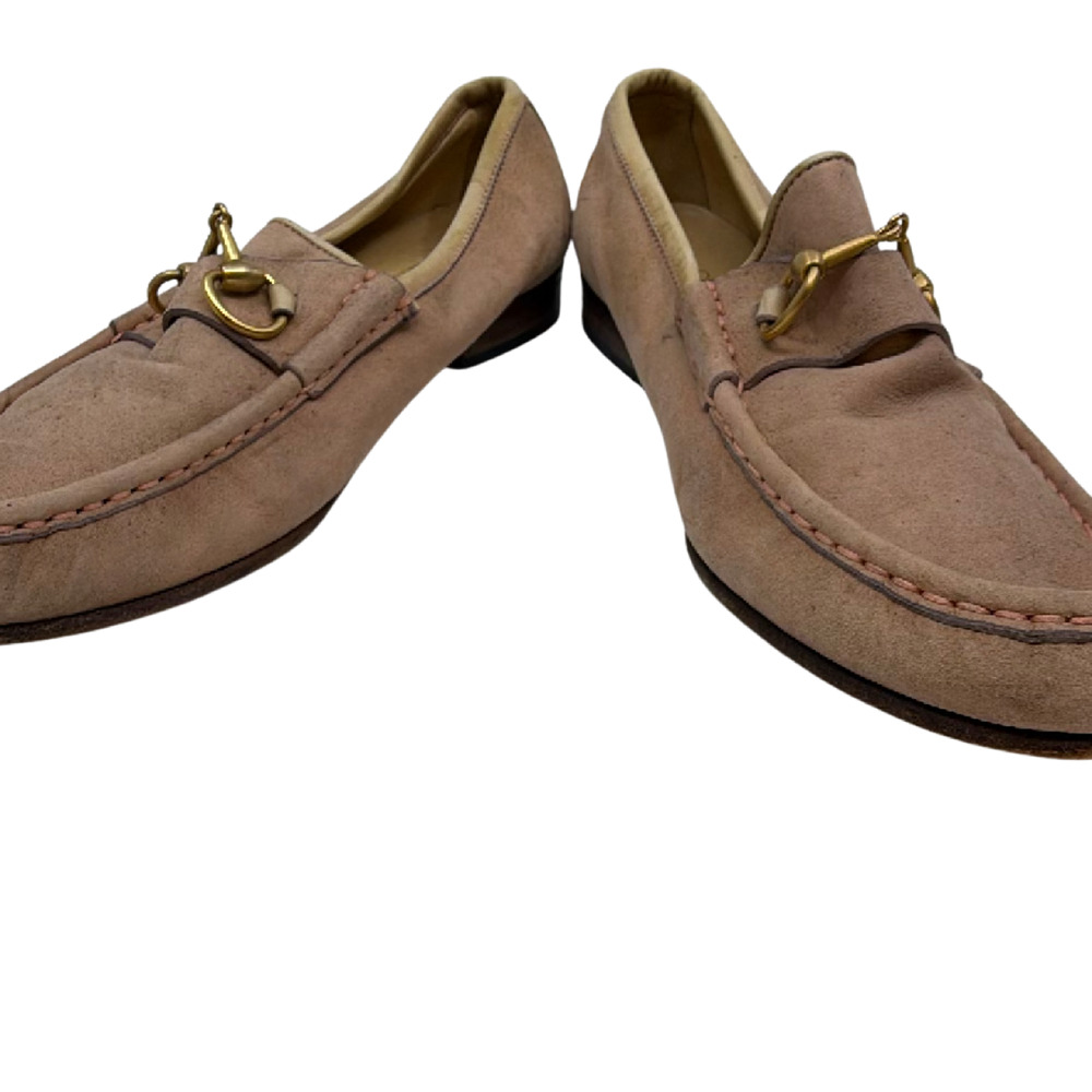 Gucci Horsebit Loafer Brown Suede 36B Loafer